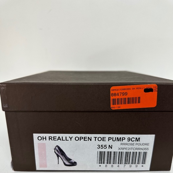 New Louis Vuitton's OH REALLY OPEN TOE PUMP 9CM 355N - Picture 2 of 10